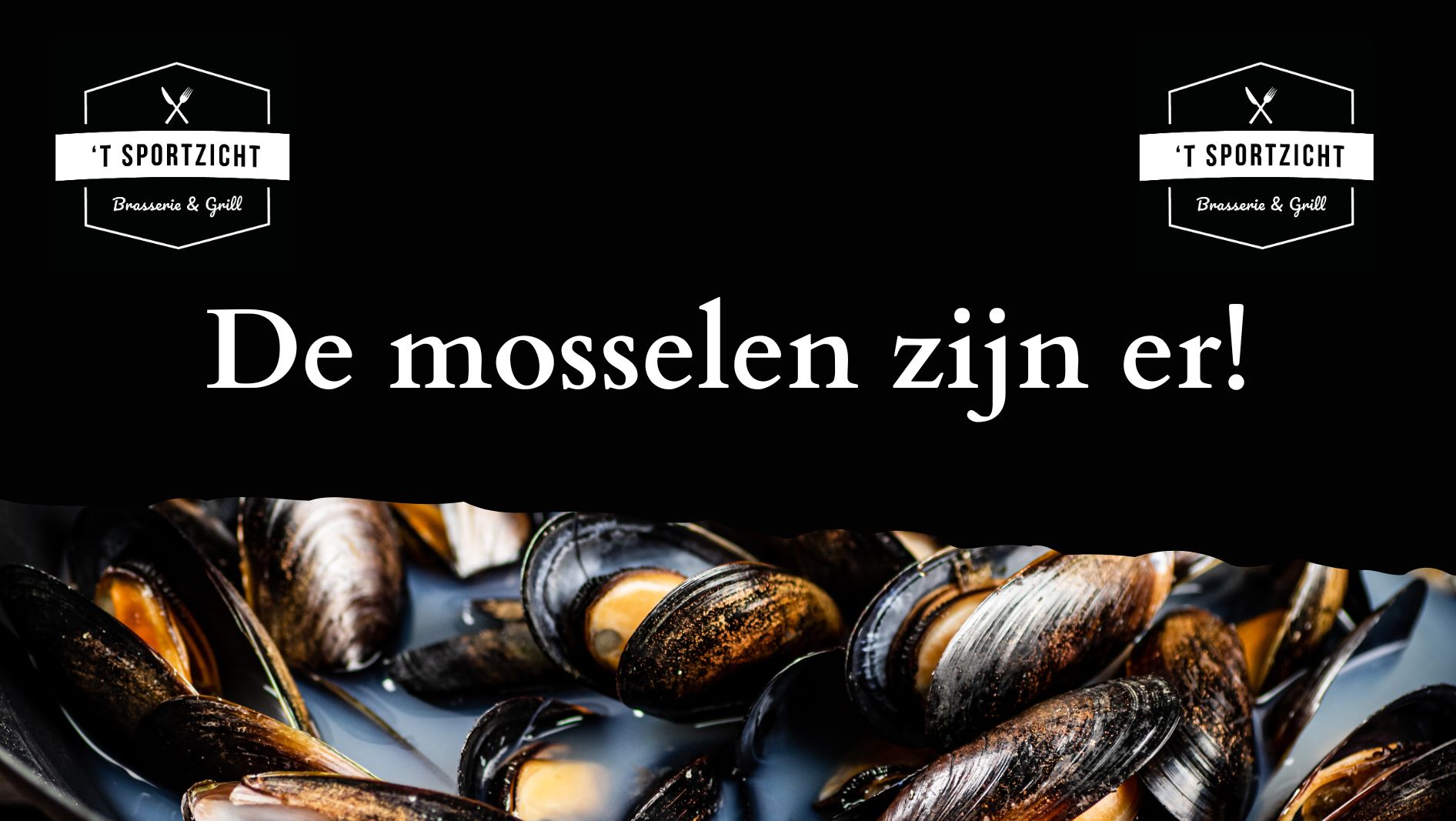 De mosselen zijn er!